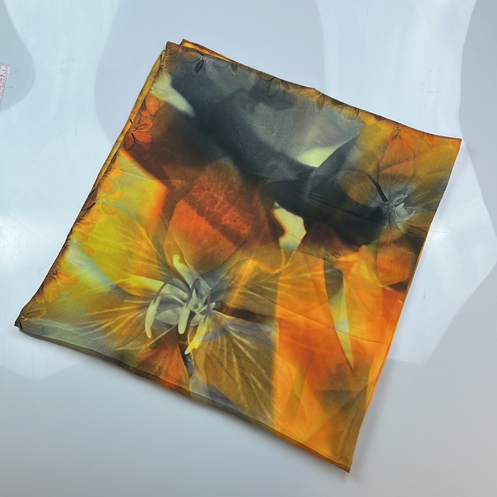 Satya Paul Printed Floral Silk Scarf S119-9
